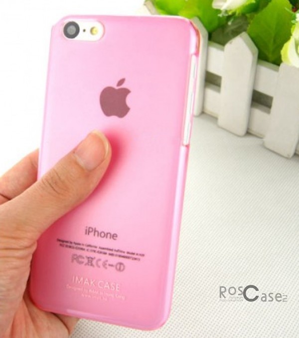 Фото пластиковой накладки IMAK 0,7 mm Color series для Apple iPhone 5C