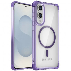 Nature Magnetic | Прозрачный противоударный чехол с поддержкой MagSafe  для Samsung Galaxy S25 Edge