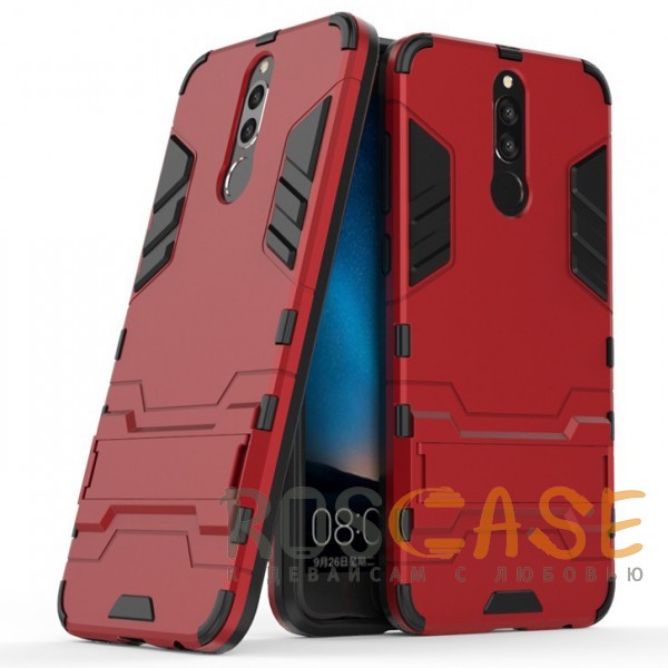 

Transformer | Противоударный чехол для Huawei Mate 10 Lite с мощной защитой корпуса (Красный / Dante Red)