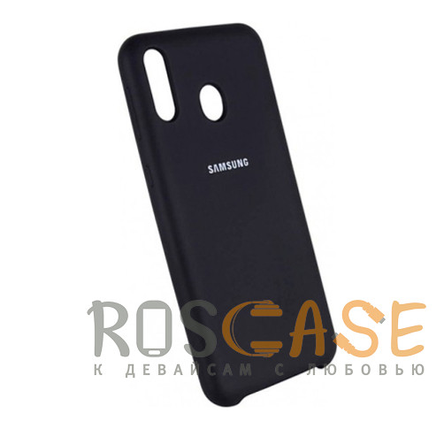 Фотография Черный Чехол Silicone Cover для Samsung Galaxy A40 (A405F)