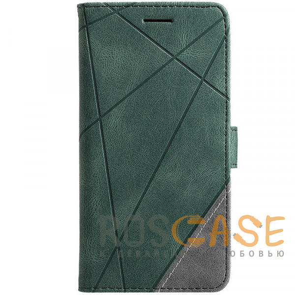 Фотография Зеленый Retro Book | Кожаный чехол книжка / кошелек из Premium экокожи для OnePlus 10R / Ace