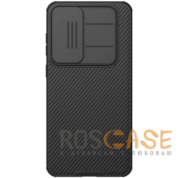 Фото Черный Nillkin CamShield Pro | Чехол из пластика и TPU с защитой камеры для Samsung Galaxy S25 FE