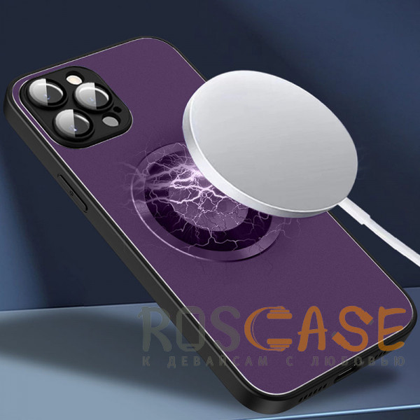 Фотография Фиолетовый Чехол с защитой камер и поддержкой MagSafe для iPhone 14 Pro Max