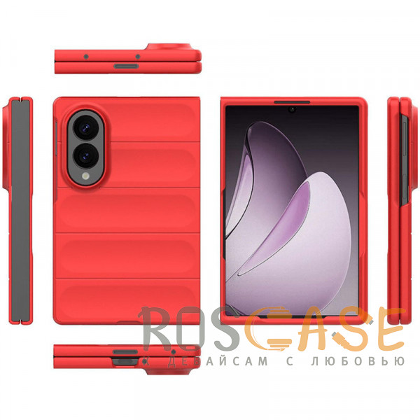 Изображение Красный Flex Matte | Пластиковый чехол с Soft Touch покрытием для Samsung Galaxy Z Fold 8