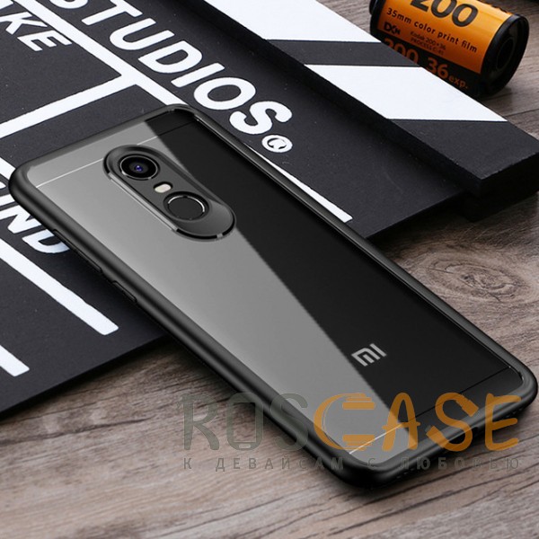 

iPaky Hard Original | Прозрачный чехол для Xiaomi Redmi 5 Plus / Redmi Note 5 (SC) с защитными бортиками