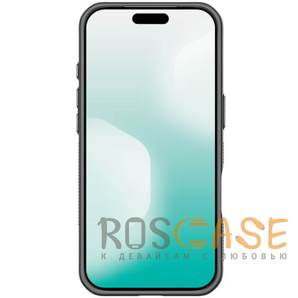 Фото Черный Nillkin Iceblade Prop Magnetic | Полупрозрачный чехол с поддержкой Magsafe и подставкой для iPhone 17 Pro