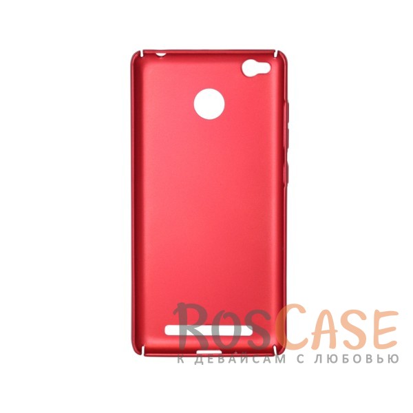 Фотография Красный Joyroom | Матовый soft-touch чехол для Xiaomi Redmi 3 Pro / Redmi 3s
