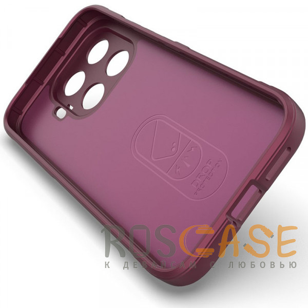Изображение Бордовый Flex Silicone | Противоударный чехол для Xiaomi Mi 17T с защитой камеры и микрофиброй