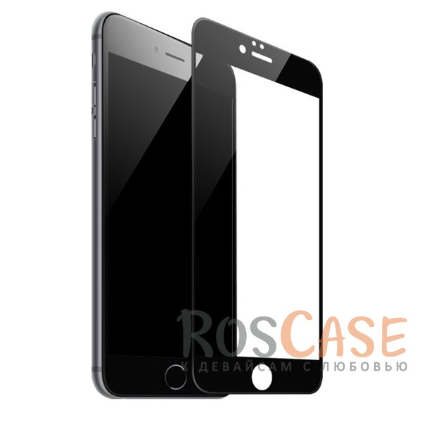 Фото Черное CaseGuru | Полноэкранное защитное стекло для для Apple iPhone 6/6s (4.7")