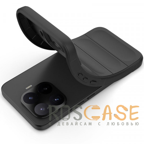 Фотография Черный Flex Silicone | Противоударный чехол для Xiaomi Mi 17T Pro с защитой камеры и микрофиброй