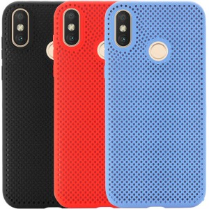 Air Color Slim | Силиконовый чехол для Xiaomi Mi A2 Lite / Xiaomi Redmi 6 Pro с перфорацией