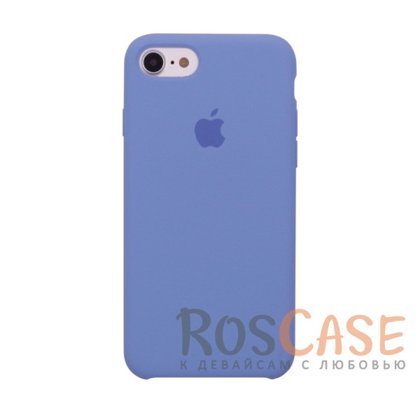 Фото Голубой / Baby Blue Оригинальный силиконовый чехол для Apple iPhone 7 (4.7") (реплика)