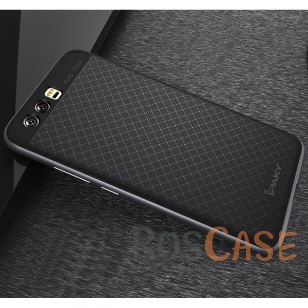 Изображение Черный / Серый iPaky Hybrid | Противоударный чехол для Huawei P10 Plus