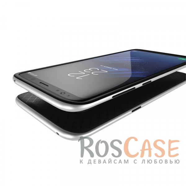 Фотография Черный / Серебряный iPaky Hybrid | Противоударный чехол для Samsung G955 Galaxy S8 Plus