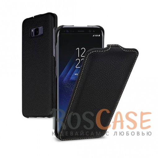 Фото Черный / Black Кожаный чехол (флип) TETDED для Samsung G950 Galaxy S8
