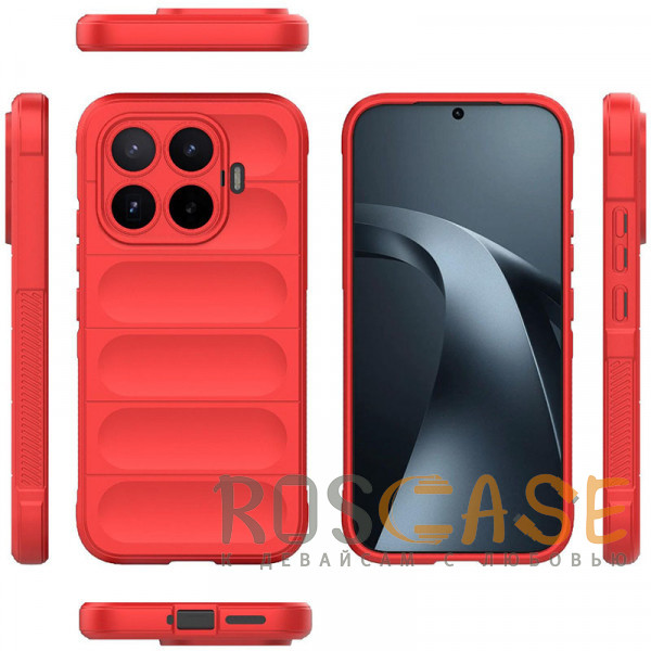 Фото Красный Flex Silicone | Противоударный чехол для Xiaomi Mi 17T с защитой камеры и микрофиброй