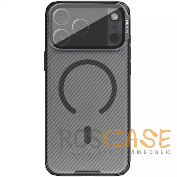 Фото Серый Nillkin CamShield Prop Magnetic | Полупрозрачный чехол из пластика и TPU с поддержкой MagSafe и защитой камеры для iPhone 17 Pro Max
