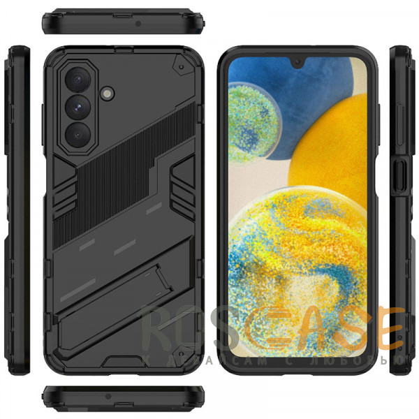Изображение Черный Megatron | Противоударный чехол-подставка для Samsung Galaxy A26 5G с защитой камеры