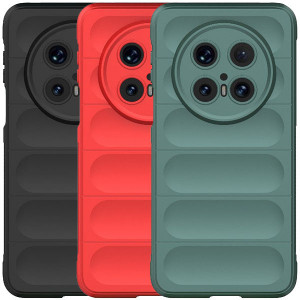 Flex Silicone | Противоударный чехол для Huawei Mate 70 Pro / 70 Pro Plus с защитой камеры и микрофиброй