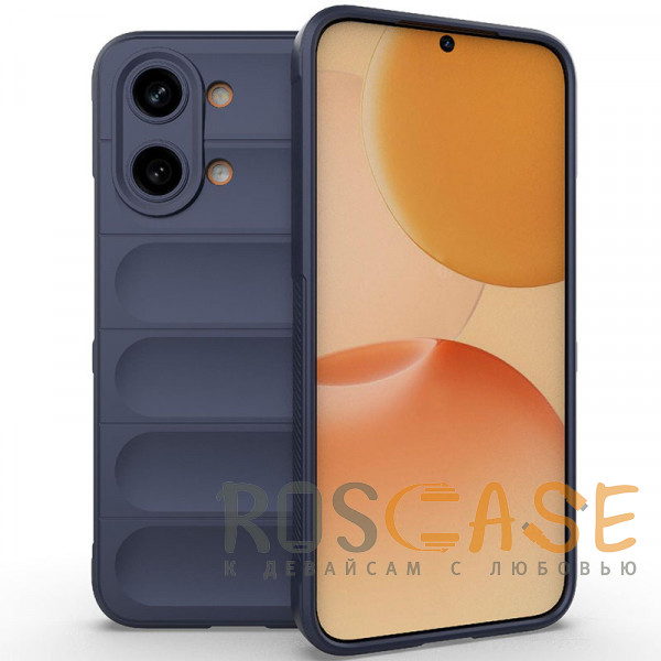 Фото Темно-синий Flex Silicone | Противоударный чехол для Poco X8 Pro Max / Xiaomi Turbo 5 Max с защитой камеры