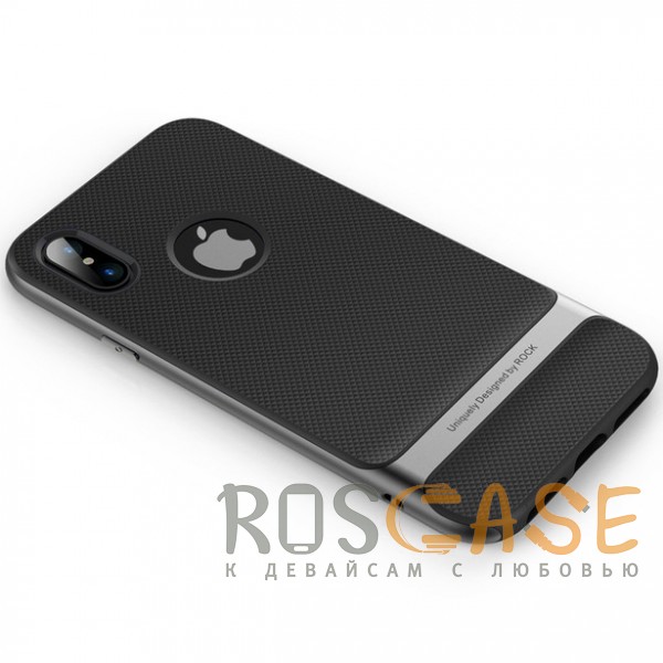 Фотография Черный / Серый Rock Royce | Чехол для Apple iPhone X / XS