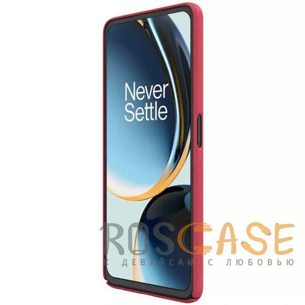 Фото Красный Nillkin Super Frosted Shield | Матовый пластиковый чехол для OnePlus Nord CE 3 Lite / N30 5G / OPPO K11x