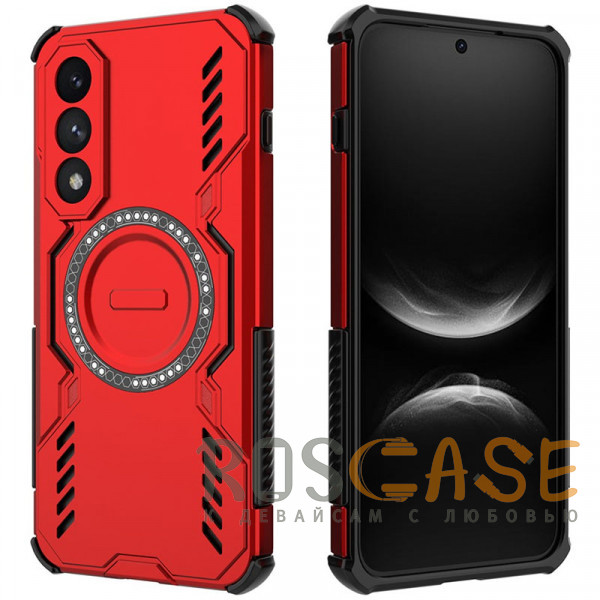 Фото Красный Mirage MagSafe | Противоударный чехол с поддержкой MagSafe для OnePlus Nord 5 5G /Ace 5 Ultra