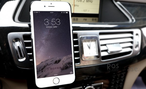фото пластиковая накладка Rock Car Mount (с функц. подставки + автодержатель) для Apple iPhone 6/6s (4.7