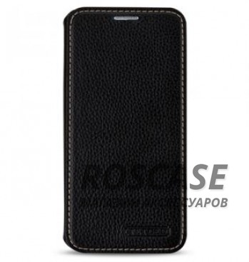 Фото Черный / Black TETDED натур. кожа | Чехол-книжка для для Samsung G935F Galaxy S7 Edge