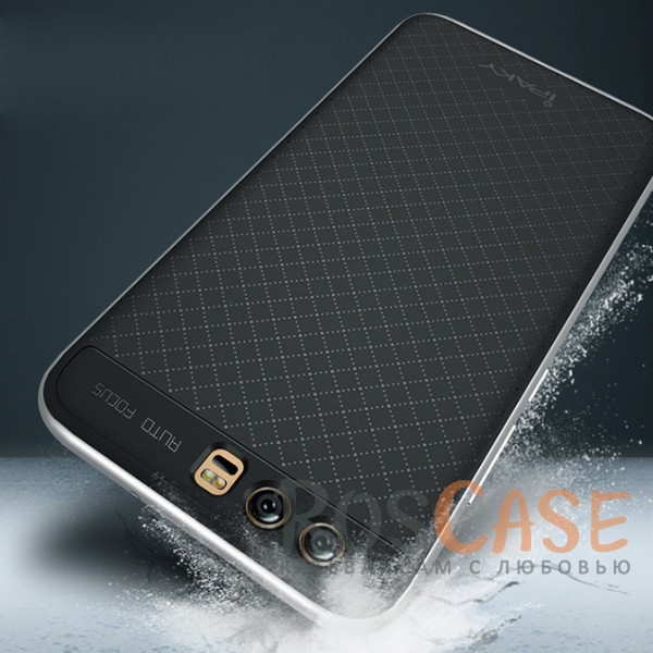 Фото Черный / Серебряный iPaky Hybrid | Противоударный чехол для Huawei P10 Plus