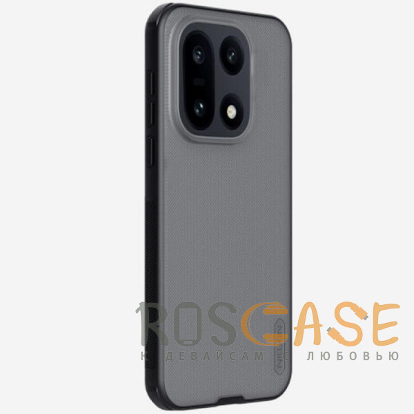 Изображение Серый Nillkin Super Frosted Shield Pro | Полупрозрачный чехол из пластика и ТПУ для OnePlus 15