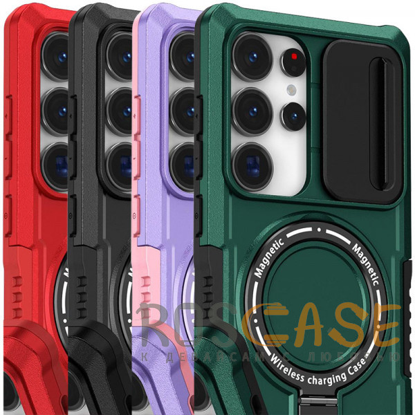 Фото CamShield MagSafe | Противоударный чехол для Samsung Galaxy S25 Ultra со шторкой для камеры