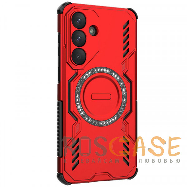 Фото Красный Mirage MagSafe | Противоударный чехол с поддержкой MagSafe для Samsung Galaxy S26 Plus