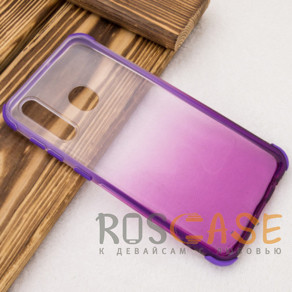 Фотография Фиолетовый TPU чехол Color Gradient для Samsung Galaxy A20 / A30