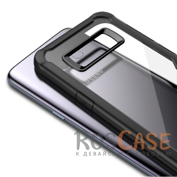 Фото Черный iPaky Luckcool | Чехол для Samsung G950 Galaxy S8 с цветными силиконовыми вставками