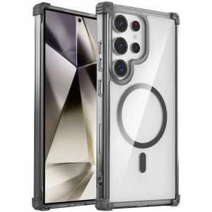 Nature Magnetic | Прозрачный противоударный чехол с поддержкой MagSafe  для Samsung Galaxy S25 Ultra