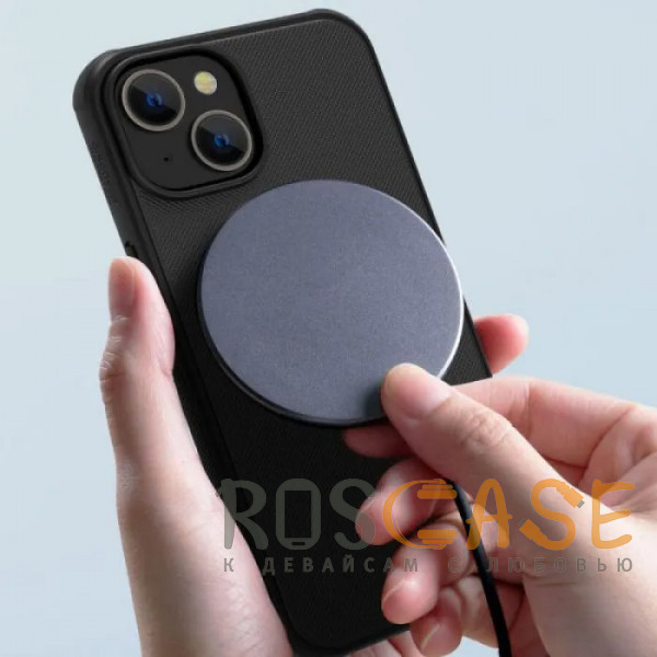 Фото Черный Nillkin Super Frosted Shield Pro Magnetic | Пластиковый чехол для магнитной зарядки для iPhone 14 Plus