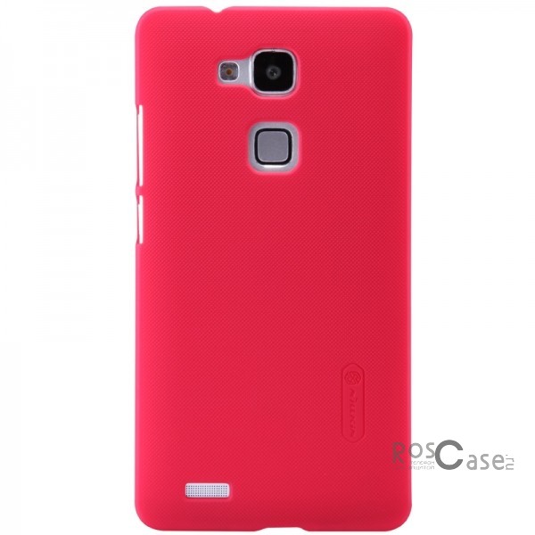 

Матовый чехол для Huawei Ascend Mate 7 (+ пленка) (Красный)