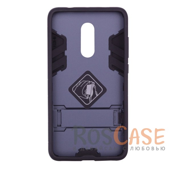 Фотография Серый / Metal slate Transformer | Противоударный чехол для Redmi Note 4X / Note 4 (SD) с мощной защитой корпуса