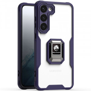 Magnet Ring 2 | Противоударный чехол с кольцом и защитой камеры  для Samsung Galaxy S23