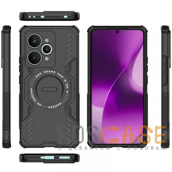 Фотография Черный Mirage MagSafe | Противоударный чехол с поддержкой MagSafe для Realme 15 Pro 5G