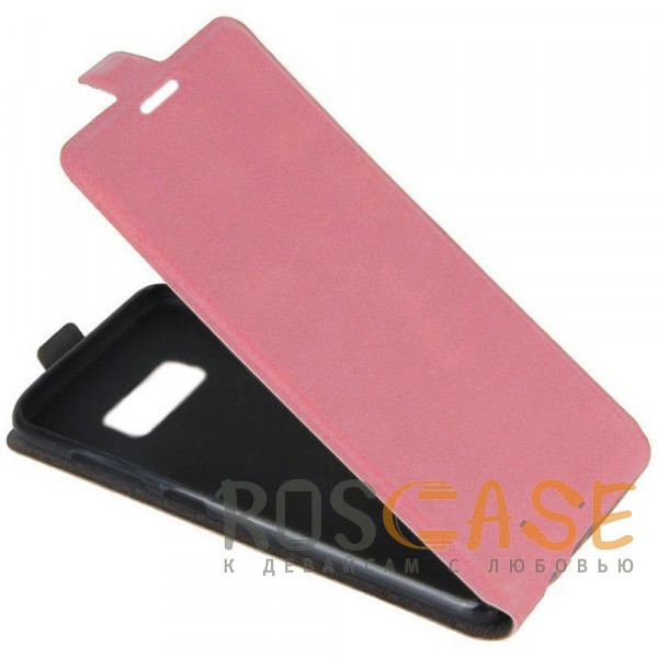 Фотография Розовый Флип-чехол с функцией подставки на гибкой силиконовой основе для Samsung G950 Galaxy S8