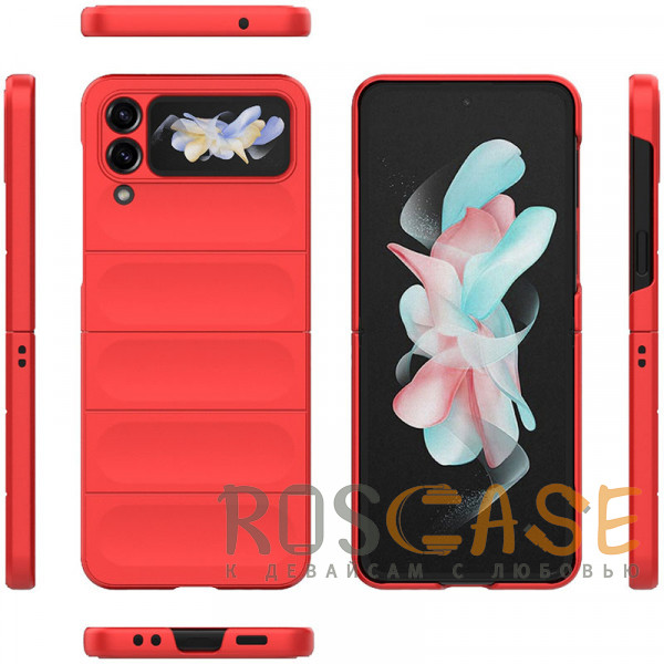 Изображение Красный Flex Matte | Пластиковый чехол с Soft Touch покрытием для Samsung Galaxy Z Flip 4