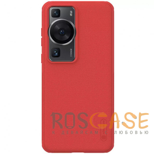 Фото Красный Nillkin Super Frosted Shield Pro | Матовый чехол из пластика и ТПУ для Huawei P60 / P60 Pro
