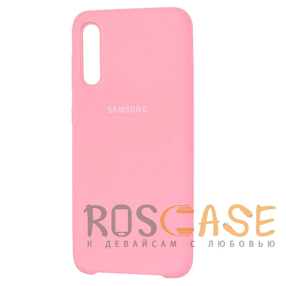 Фото Нежно-розовый Чехол Silicone Cover для Samsung Galaxy A70 (A705F)