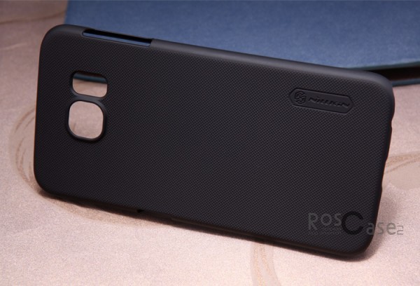 Изображение Черный Nillkin Super Frosted Shield | Матовый чехол для Samsung Galaxy S6 G920F/G920D Duos