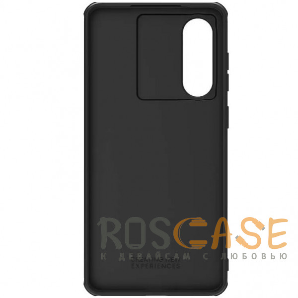 Фото Черный Nillkin CamShield Pro | Чехол из пластика и TPU с защитой камеры для Samsung Galaxy S25 Edge