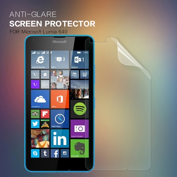фото защитная пленка Nillkin для Microsoft Lumia 640