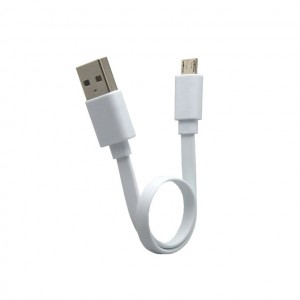 Короткий кабель 17см USB to microUSB