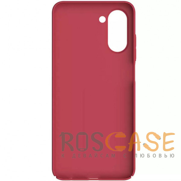 Фото Красный Nillkin Super Frosted Shield | Матовый пластиковый чехол для Realme 10 4G